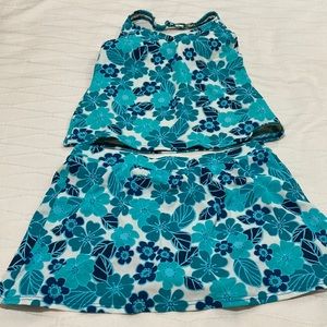 L.L. Bean 2 piece swimsuit